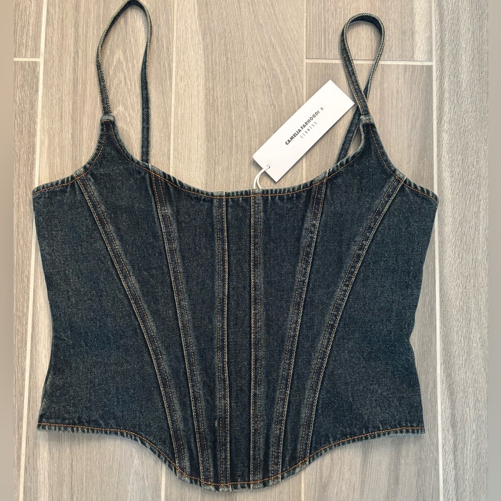 Lioness Capri Denim Corset